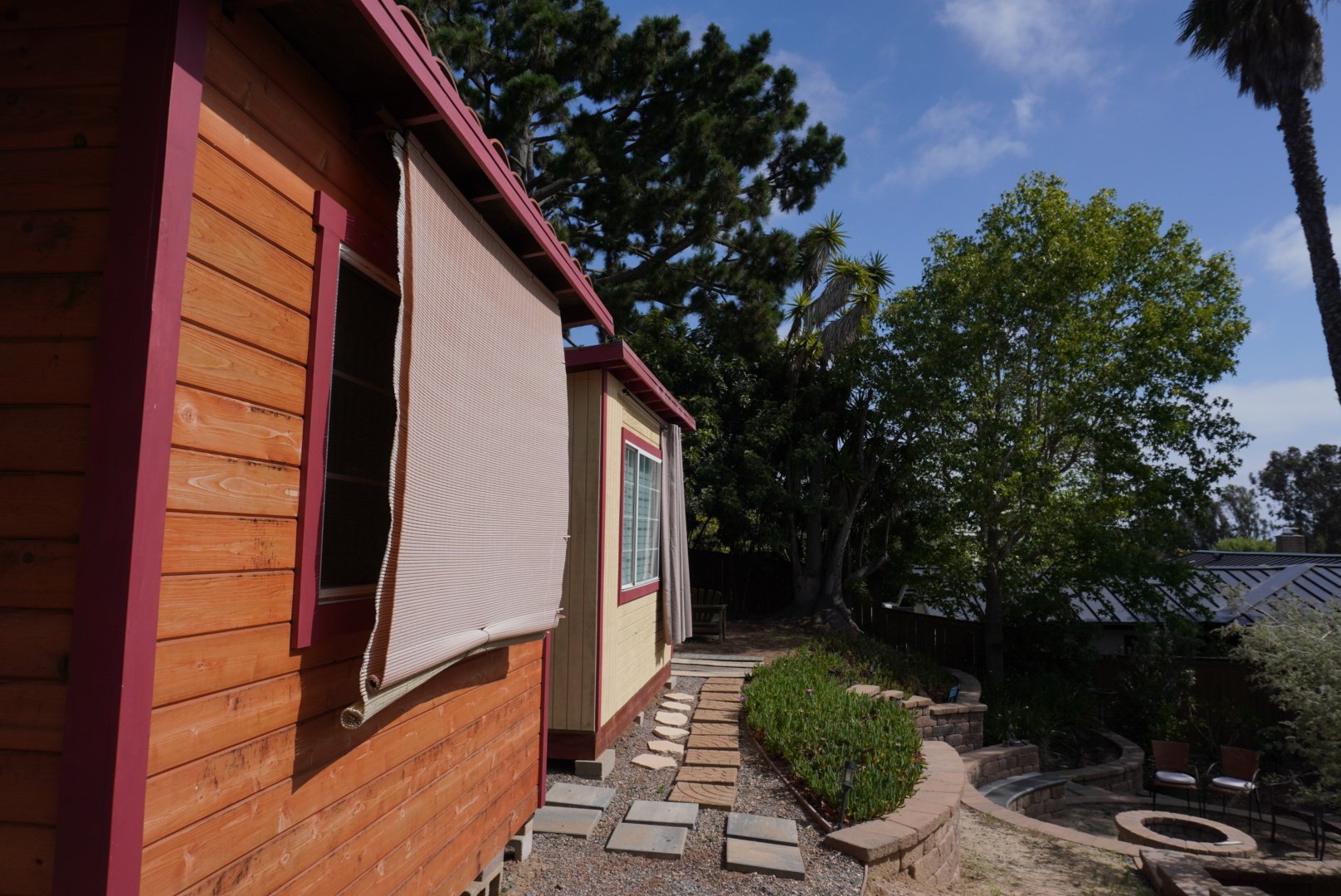 Lucid's treatment space and garden